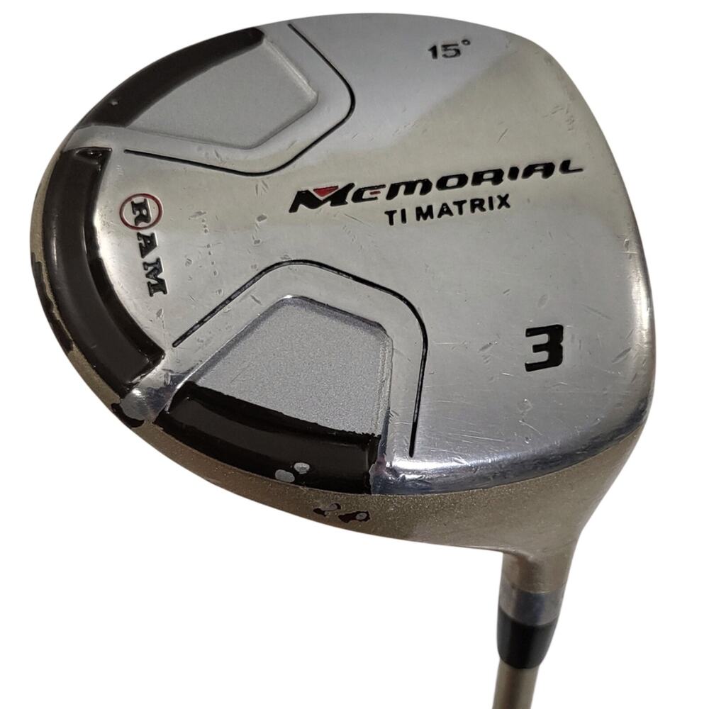 RAM Memorial Ti Matrix 3 Wood 15° RH Ladies Graphite 42" Low Torque Shaft
